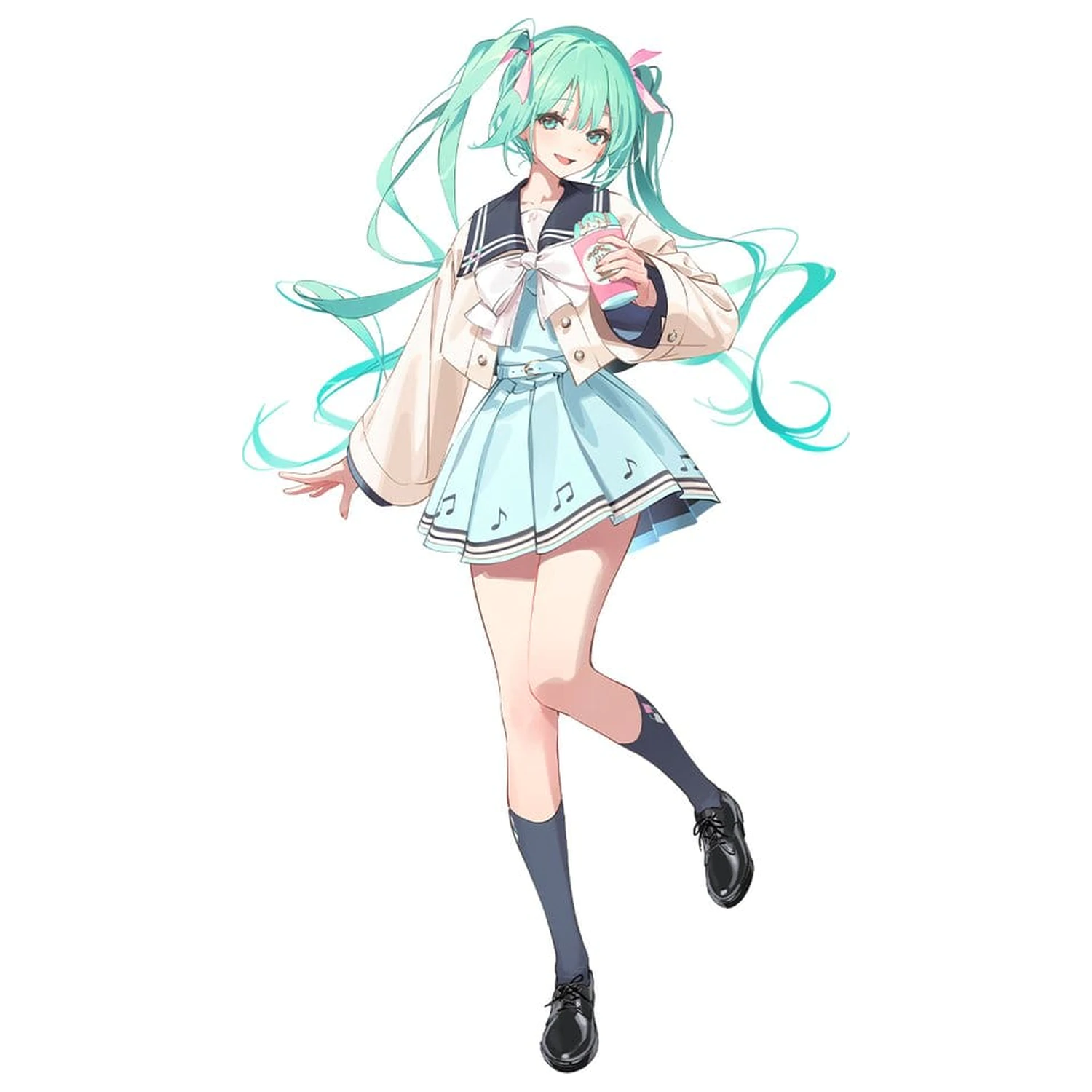 Hatsune Miku Sweet School Life PVC figúrka Pure Version 18 cm produktová fotografia