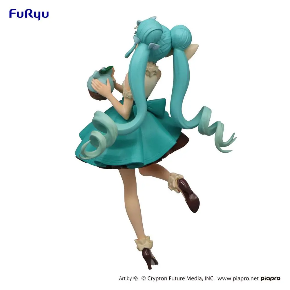 Hatsune Miku SweetSweets Series PVC Socha Hatsune Miku Chocolate Mint 17 cm produktová fotografia