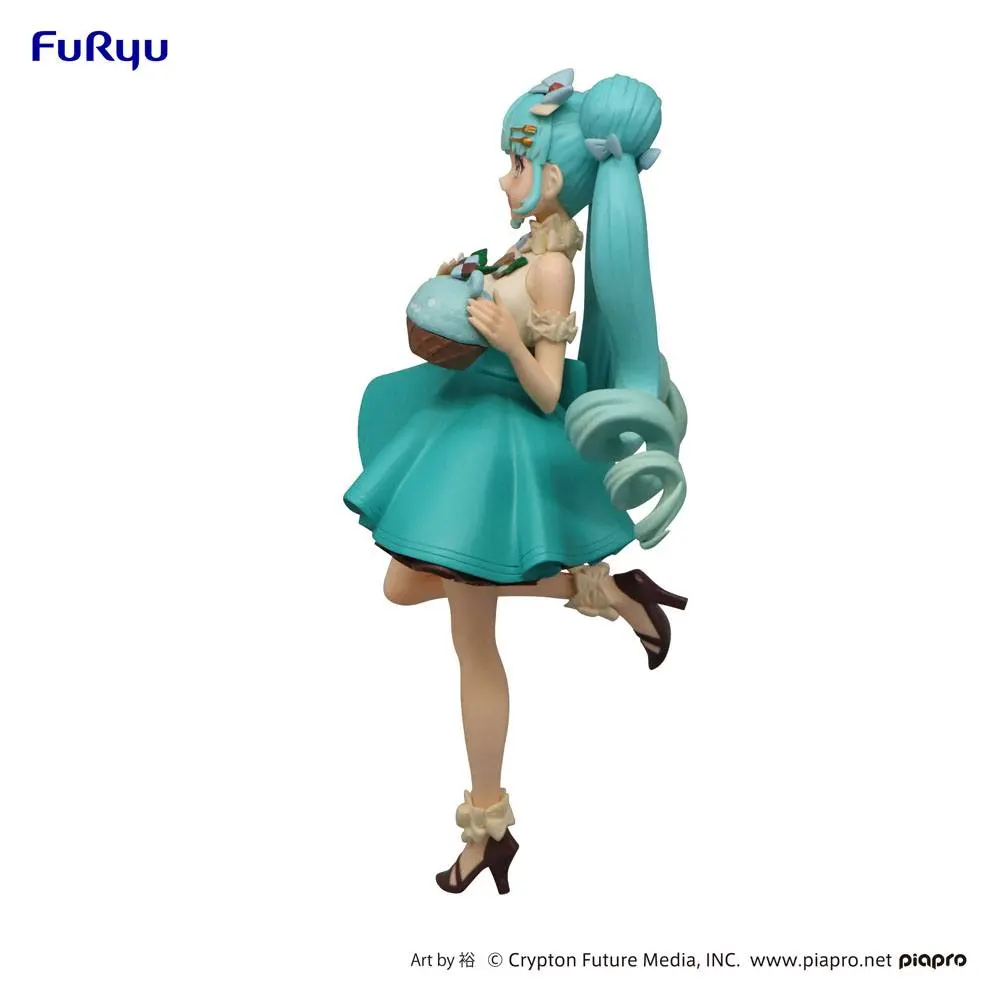 Hatsune Miku SweetSweets Series PVC Socha Hatsune Miku Chocolate Mint 17 cm produktová fotografia