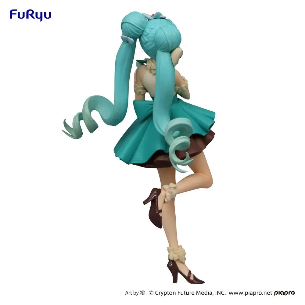 Hatsune Miku SweetSweets Series PVC Socha Hatsune Miku Chocolate Mint 17 cm produktová fotografia