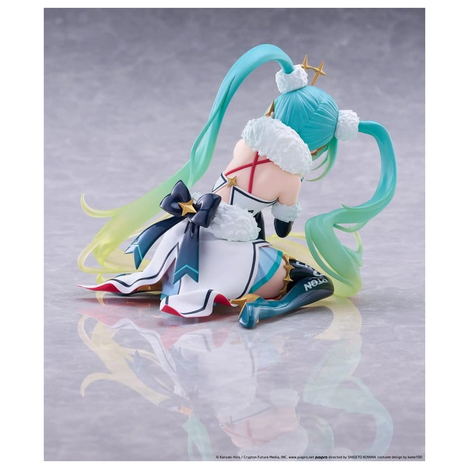 Hatsune Miku Taito Kuji PVC figúrka Racing Miku 2018 Ver. Round 8 13 cm produktová fotografia