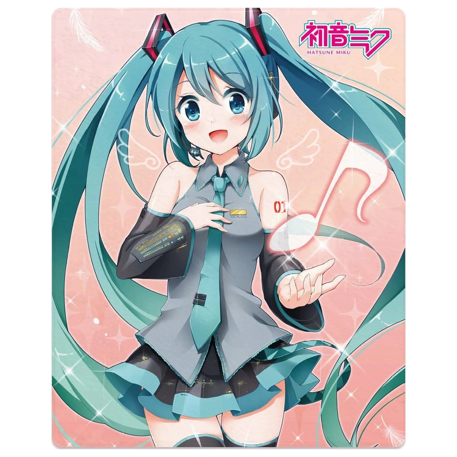Hatsune Miku prikrývka 120 x 153 cm produktová fotografia