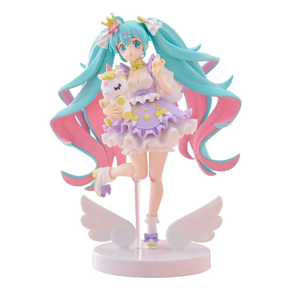 Hatsune Miku Tenitol PVC Soška Hatsune Miku Yumekawa Princess Lavender Ver. 21 cm produktová fotografia