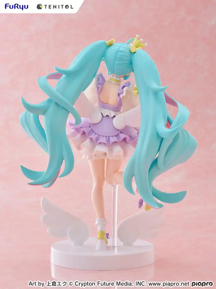 Hatsune Miku Tenitol PVC Soška Hatsune Miku Yumekawa Princess Lavender Ver. 21 cm produktová fotografia