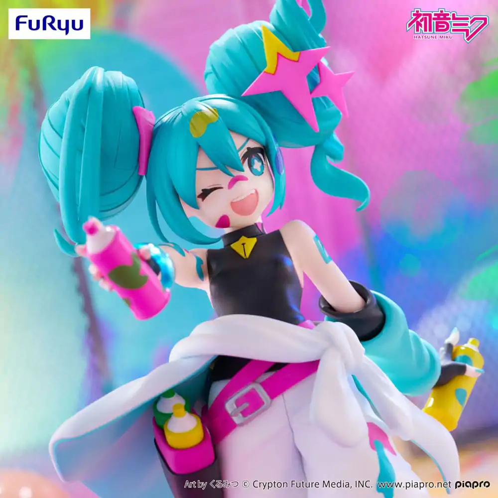 Hatsune Miku Trio-Try-iT PVC Socha Miku Paint Girl 19 cm produktová fotografia