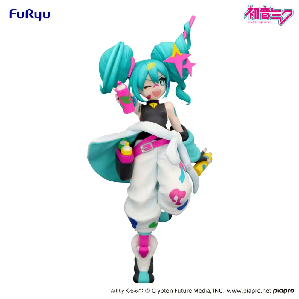 Hatsune Miku Trio-Try-iT PVC Socha Miku Paint Girl 19 cm produktová fotografia