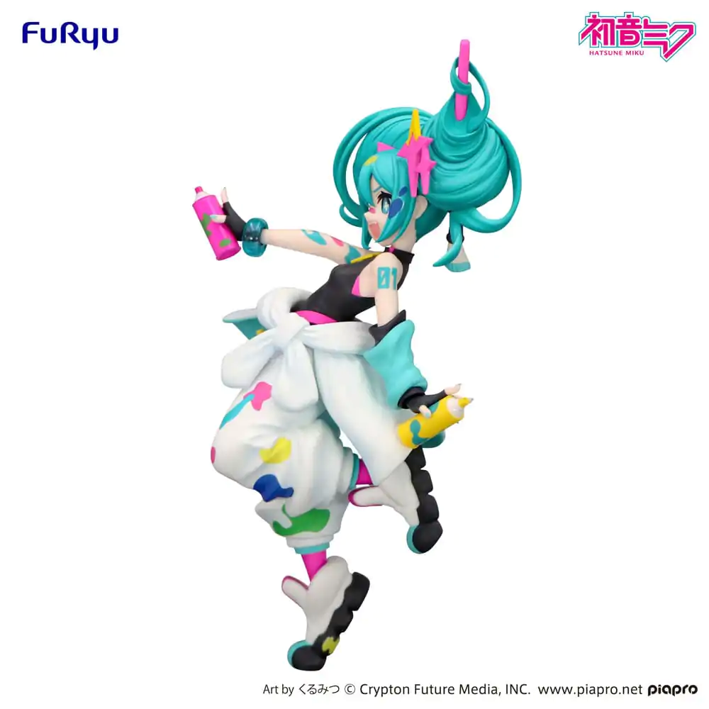 Hatsune Miku Trio-Try-iT PVC Socha Miku Paint Girl 19 cm produktová fotografia