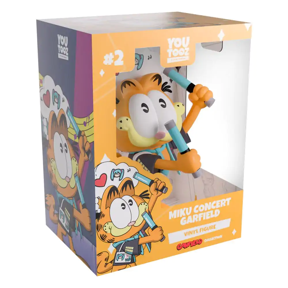 Hatsune Miku x Garfield Vinylová figúrka Miku Concert Garfield 13 cm produktová fotografia