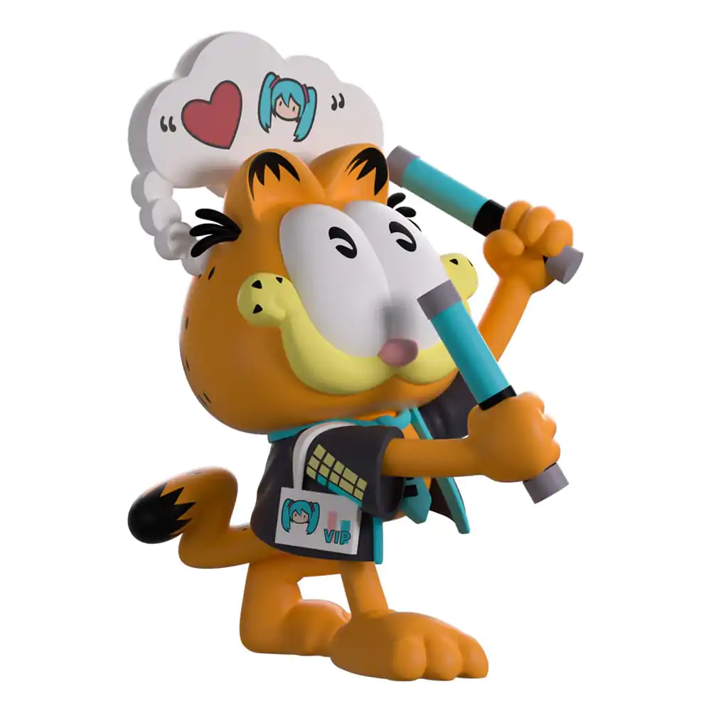 Hatsune Miku x Garfield Vinylová figúrka Miku Concert Garfield 13 cm produktová fotografia