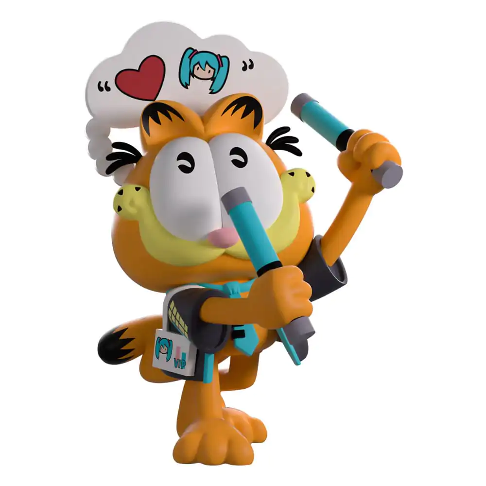Hatsune Miku x Garfield Vinylová figúrka Miku Concert Garfield 13 cm produktová fotografia