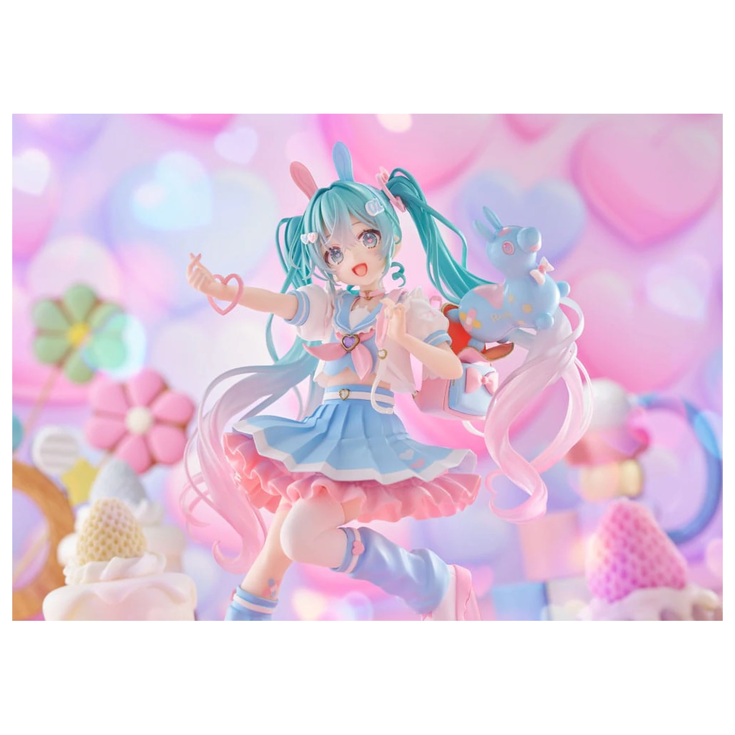 Hatsune Miku x RODY Newly Written Taito Kuji Online PVC Socha Hatsune Miku 18 cm produktová fotografia