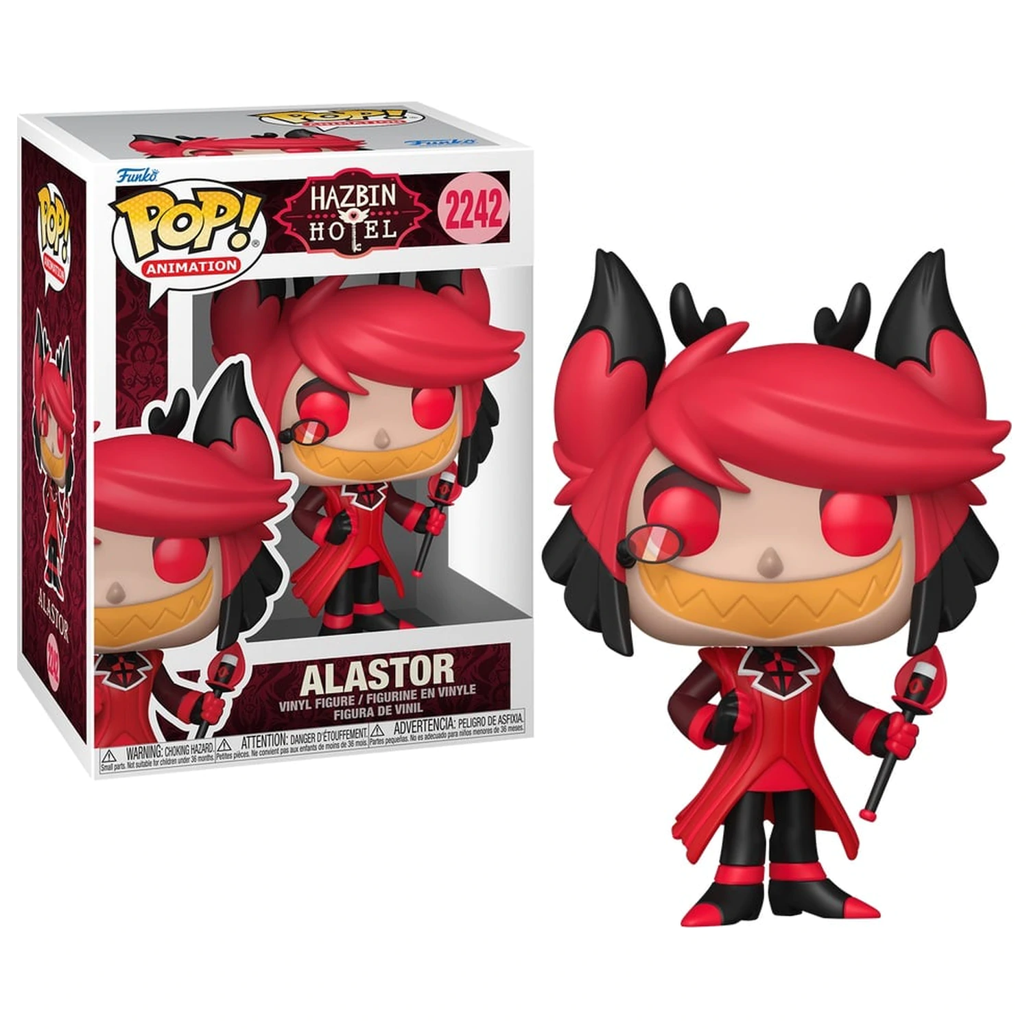 Hazbin Hotel Funko POP! figúrka Animation Alastor produktová fotografia