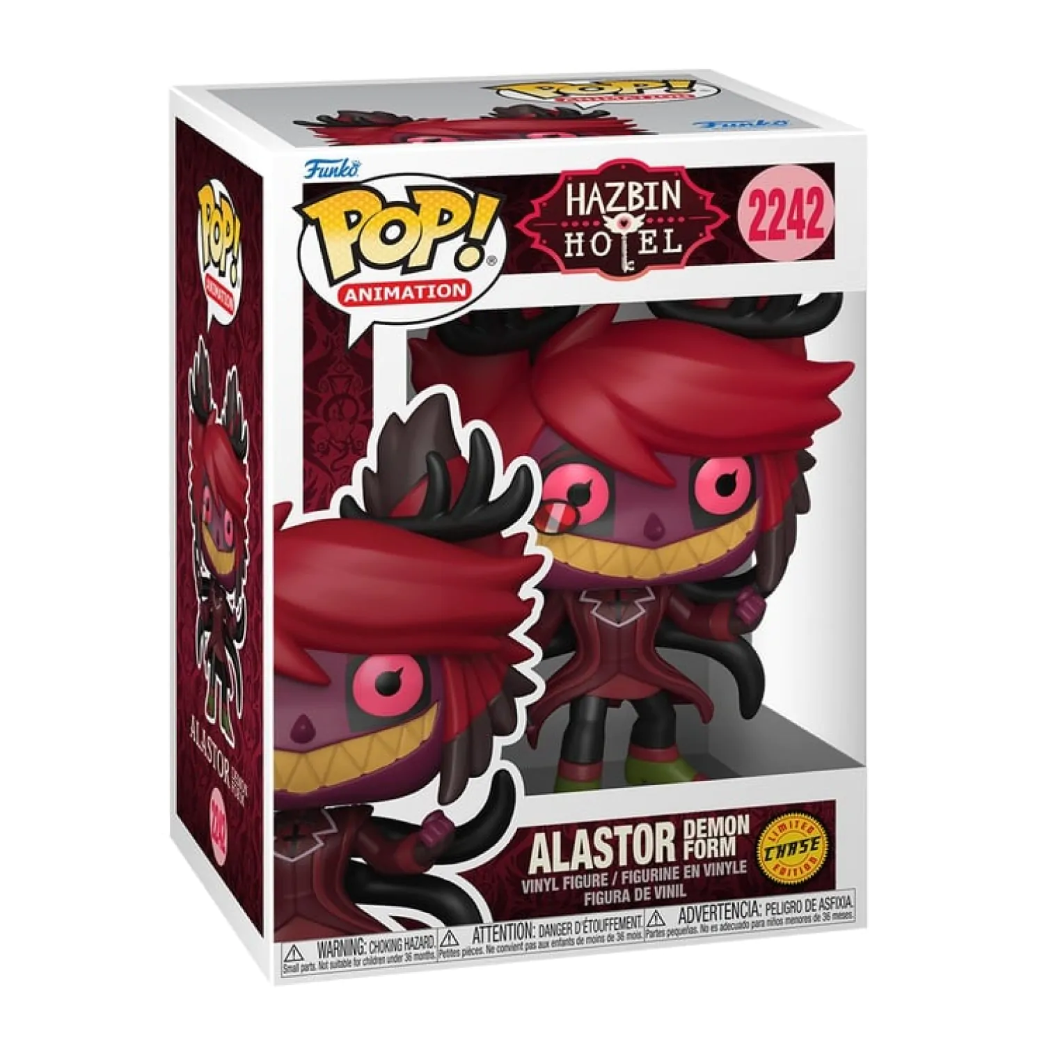 Hazbin Hotel Funko POP! figúrka Animation Alastor Chase produktová fotografia