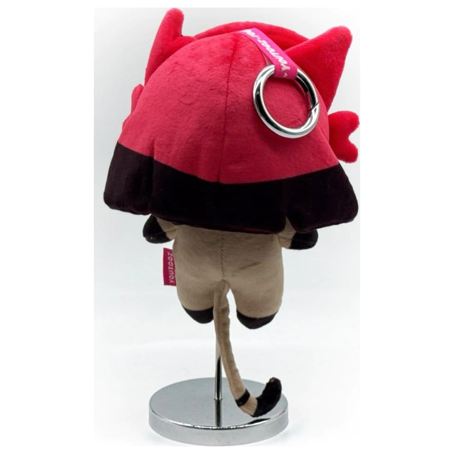 Hazbin Hotel Keychain Plyš Alastor Kitty 13 cm produktová fotografia