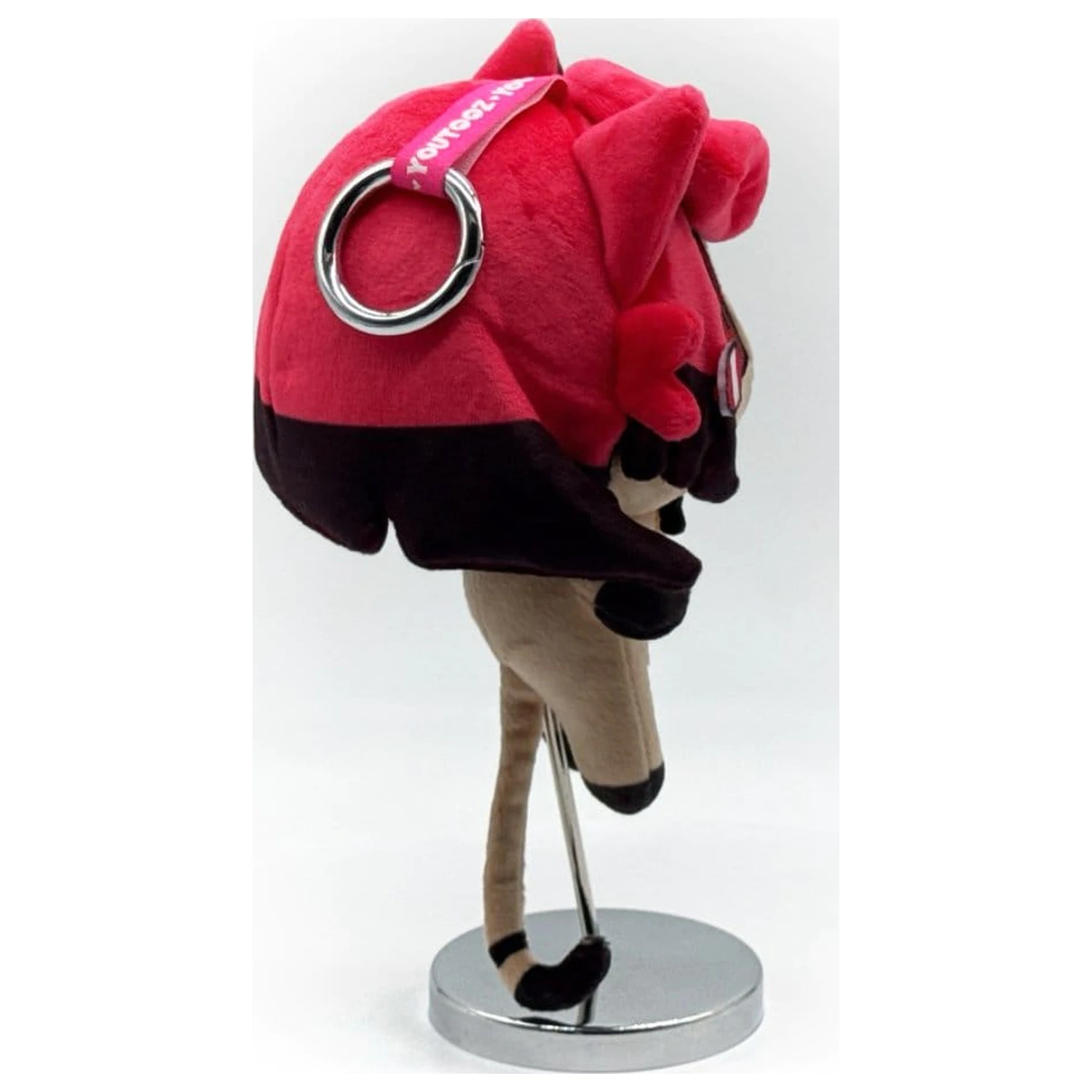 Hazbin Hotel Keychain Plyš Alastor Kitty 13 cm produktová fotografia