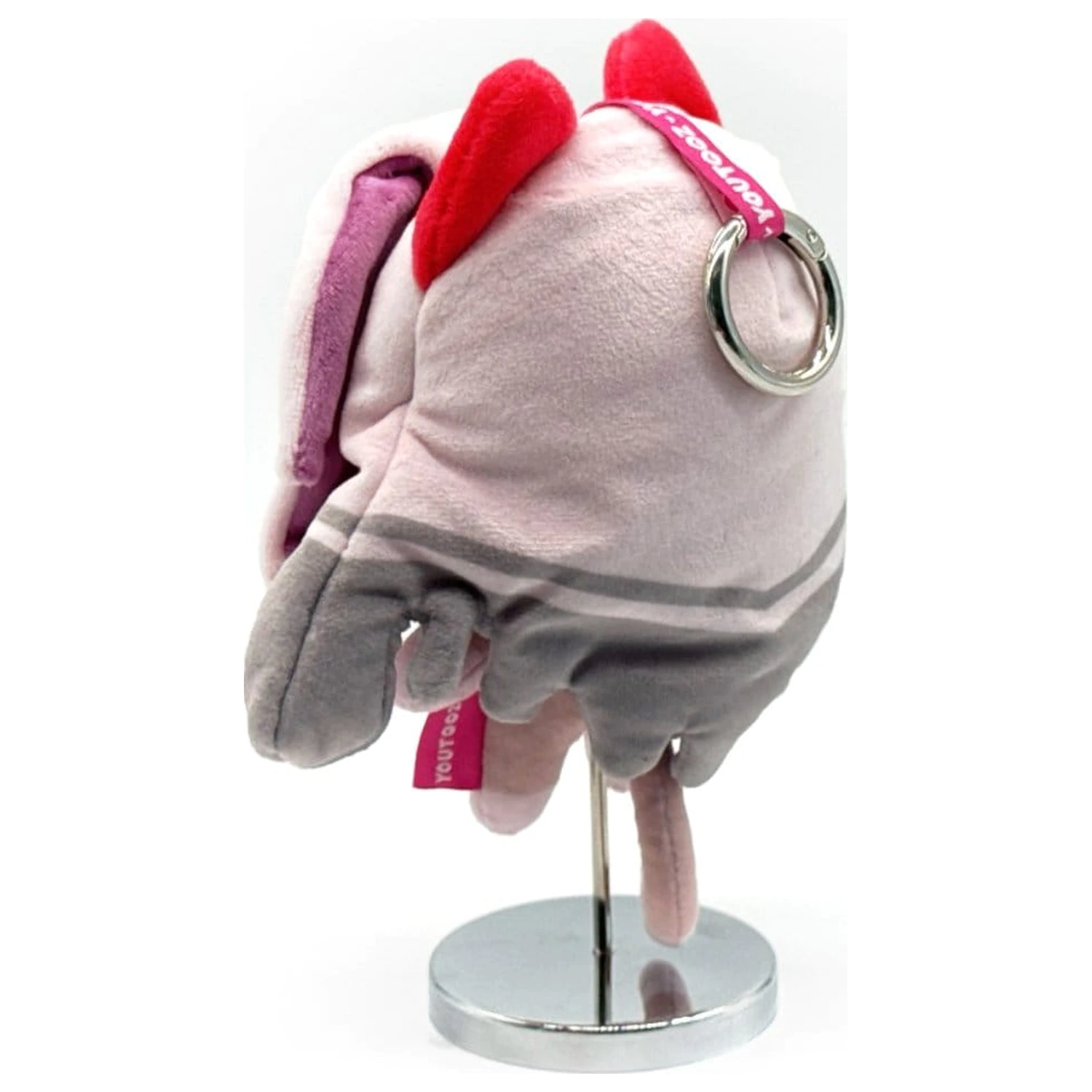 Hazbin Hotel Keychain Plyš Vaggie Kitty 13 cm produktová fotografia