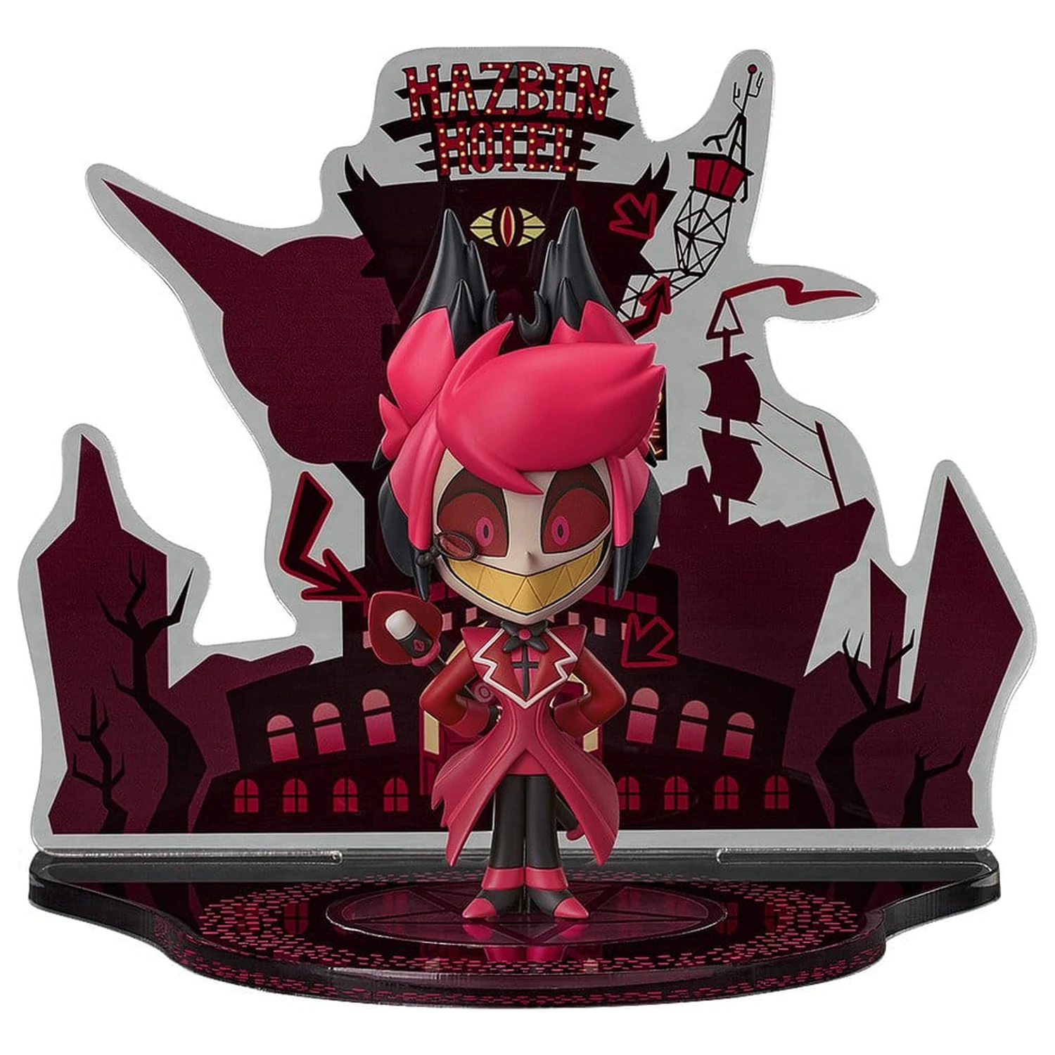 Hazbin Hotel PVC socha Qset Alastor 8 cm produktová fotografia