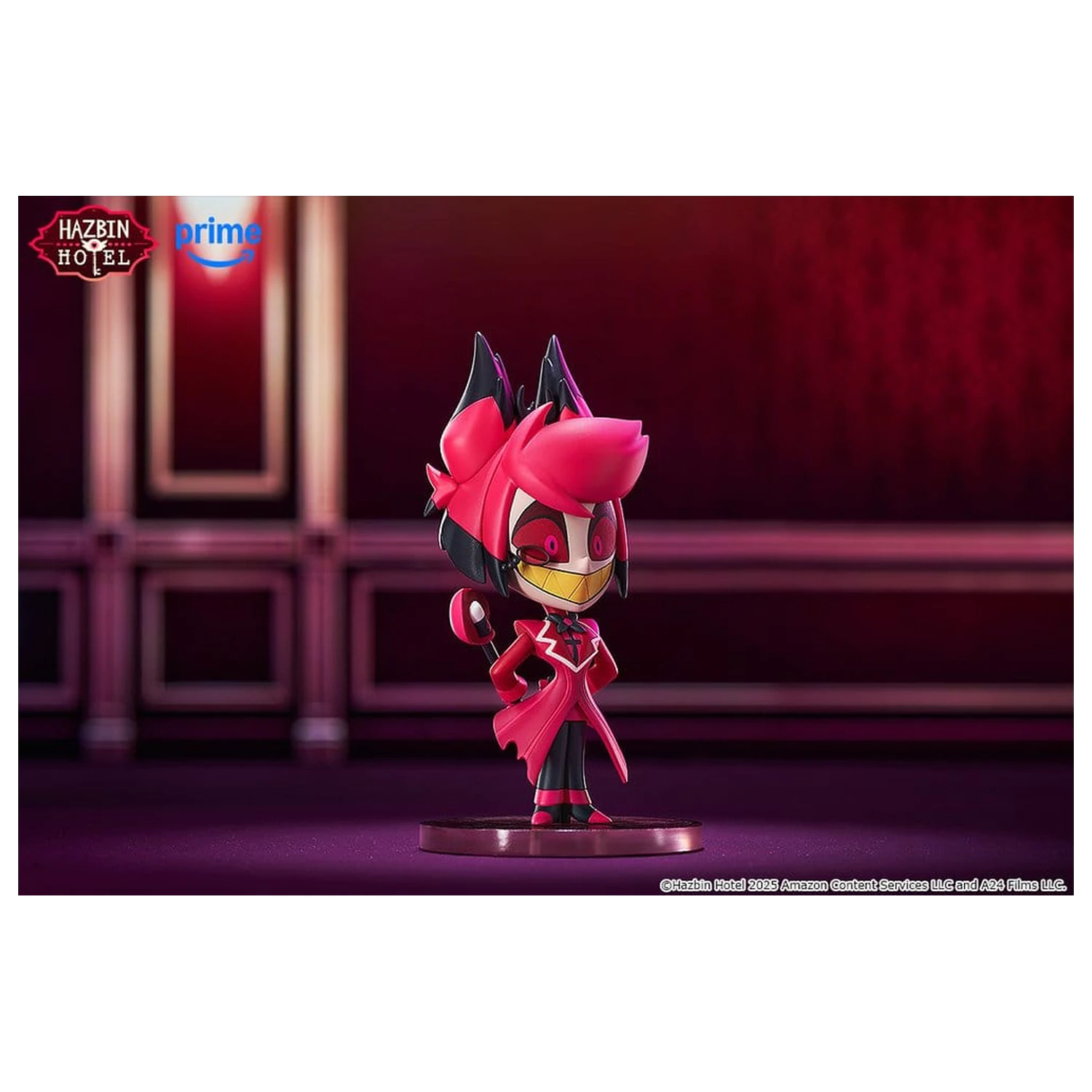 Hazbin Hotel PVC socha Qset Alastor 8 cm produktová fotografia