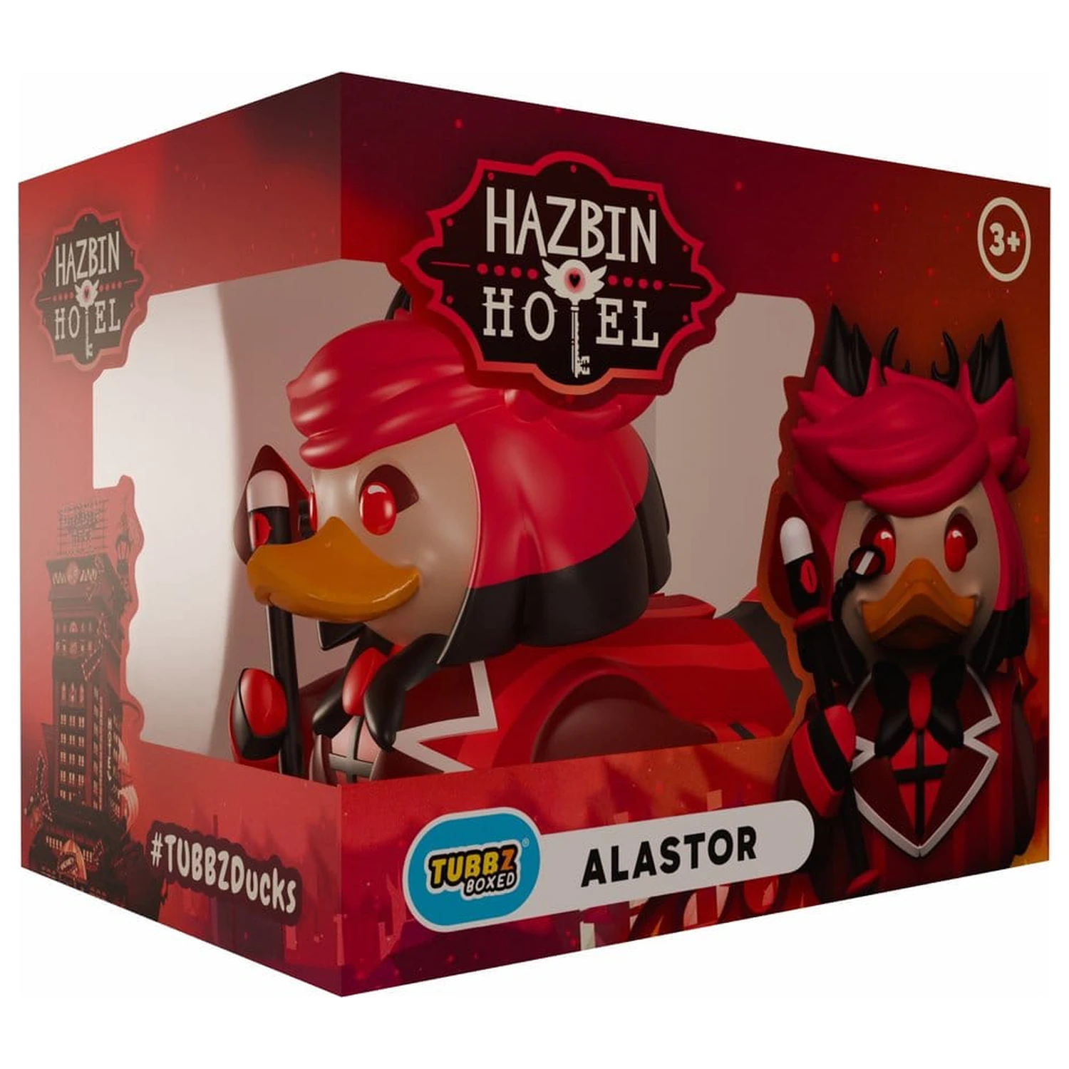 Hazbin Hotel Tubbz PVC figúrka Alastor, krabicová edícia 10 cm produktová fotografia