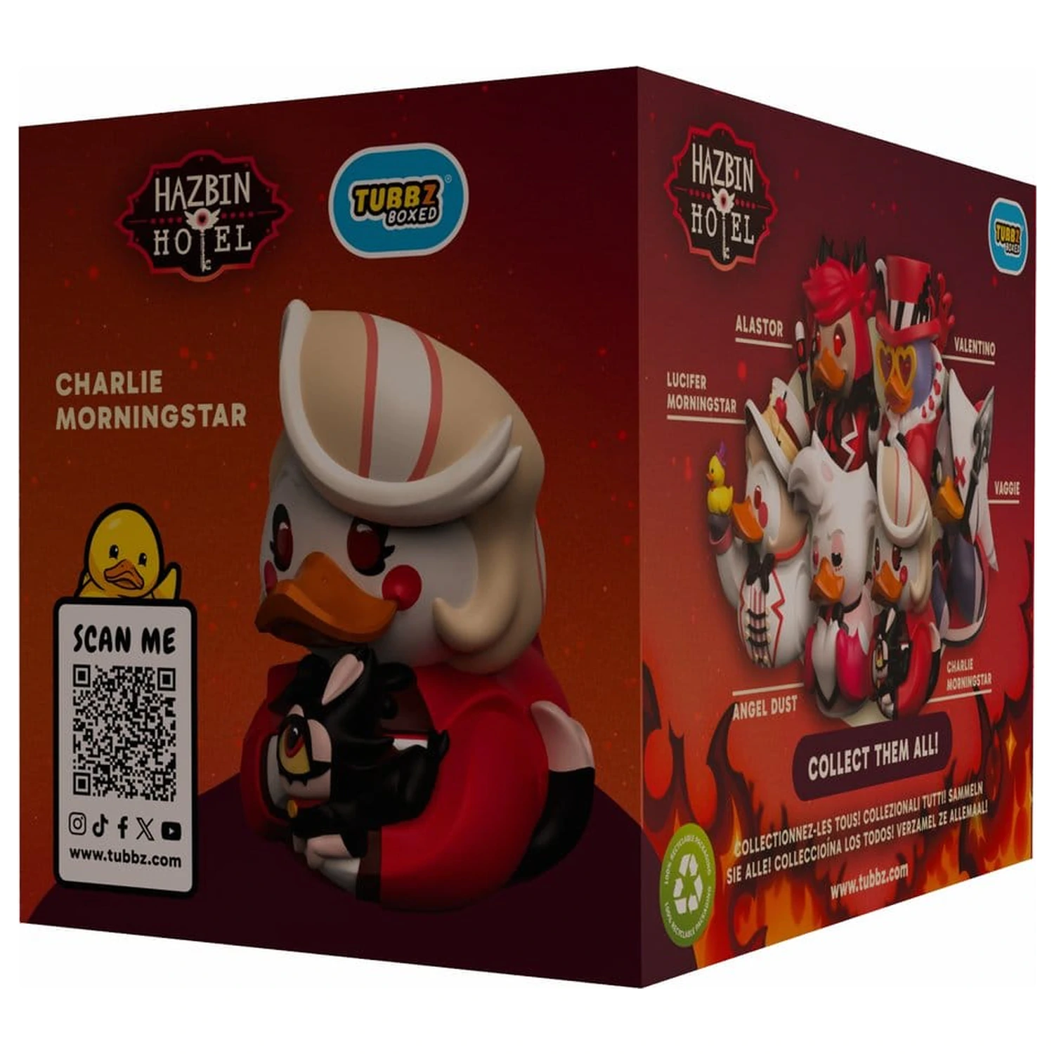 Hazbin Hotel Tubbz PVC figúrka Charlie Morningstar Boxed Edition 10 cm produktová fotografia