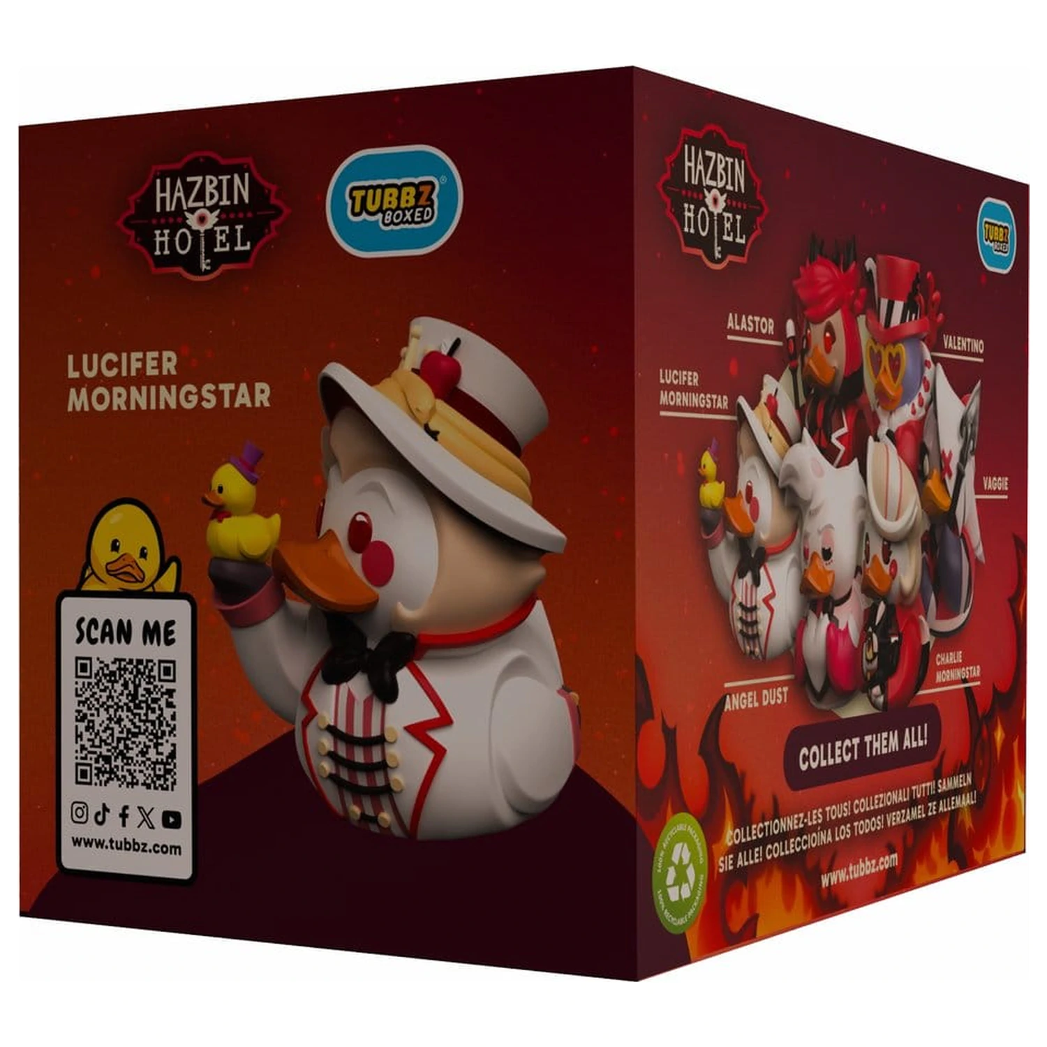 Hazbin Hotel Tubbz PVC figúrka Lucifer Morningstar Boxed Edition 10 cm produktová fotografia