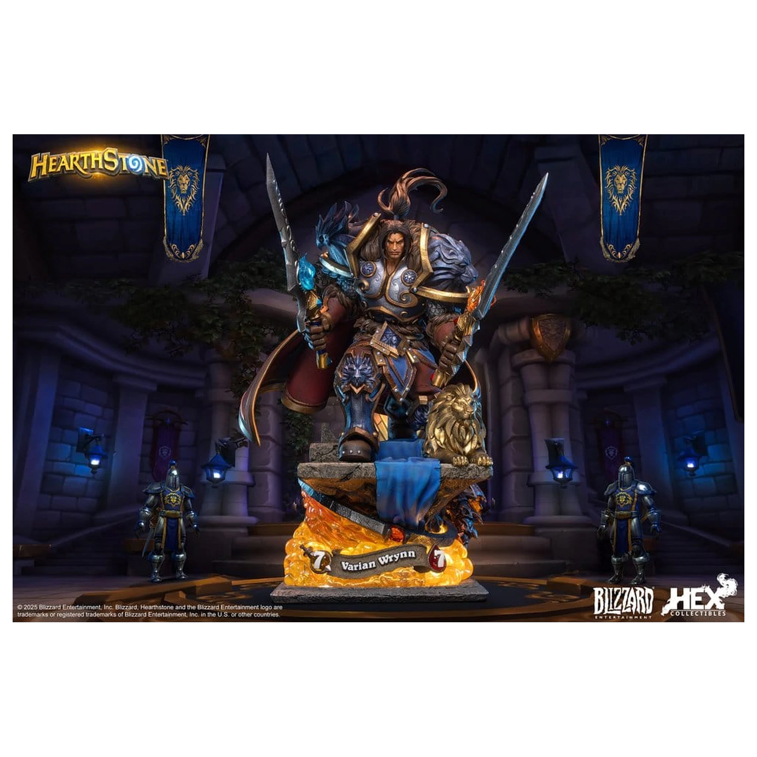 Hearthstone socha 1/10 Varian Wrynn 31 cm produktová fotografia
