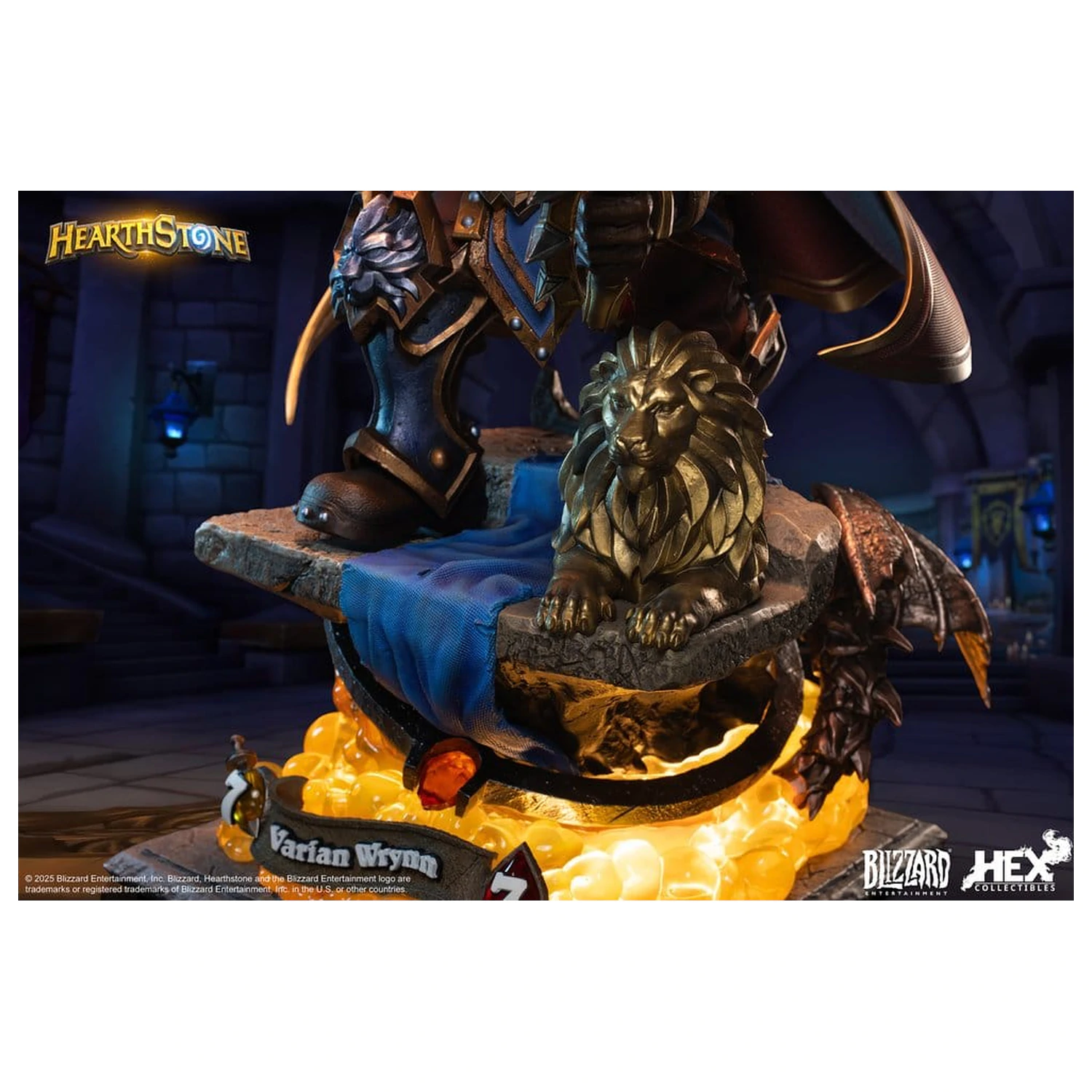 Hearthstone socha 1/10 Varian Wrynn 31 cm produktová fotografia