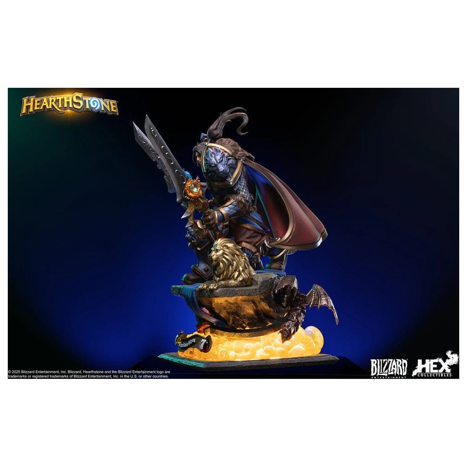 Hearthstone socha 1/10 Varian Wrynn 31 cm produktová fotografia