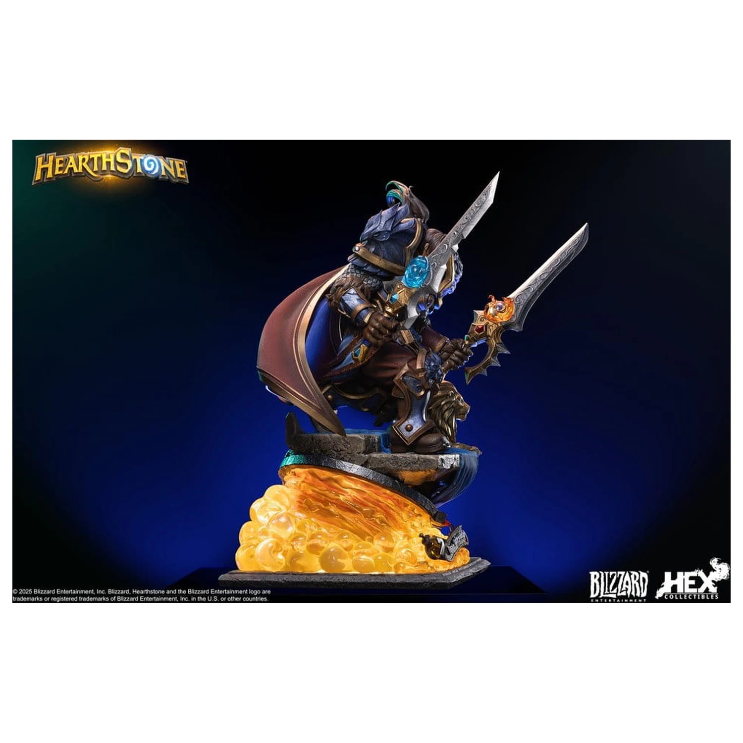 Hearthstone socha 1/10 Varian Wrynn 31 cm produktová fotografia