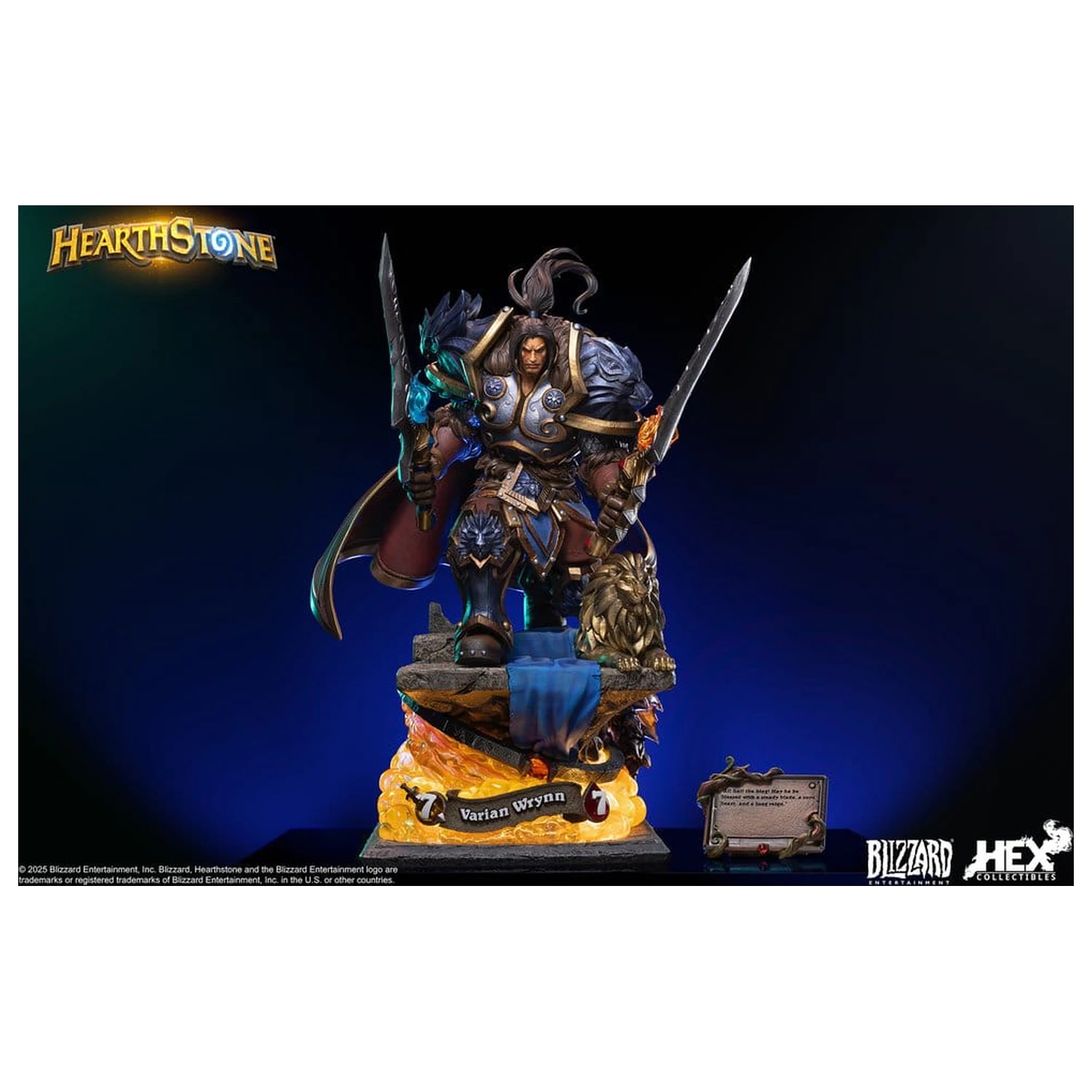 Hearthstone socha 1/10 Varian Wrynn 31 cm produktová fotografia