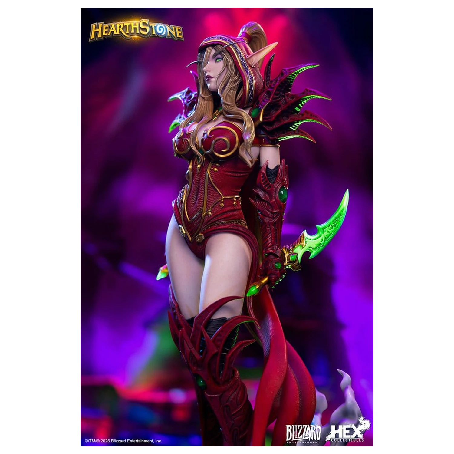 Hearthstone 1/6 socha Valeera Sanguinar 38 cm produktová fotografia