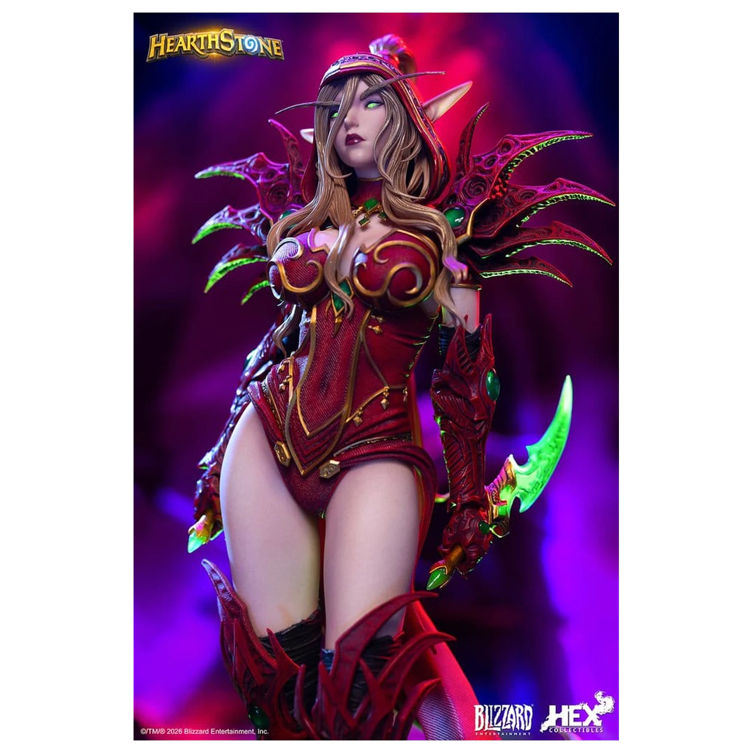 Hearthstone 1/6 socha Valeera Sanguinar 38 cm produktová fotografia