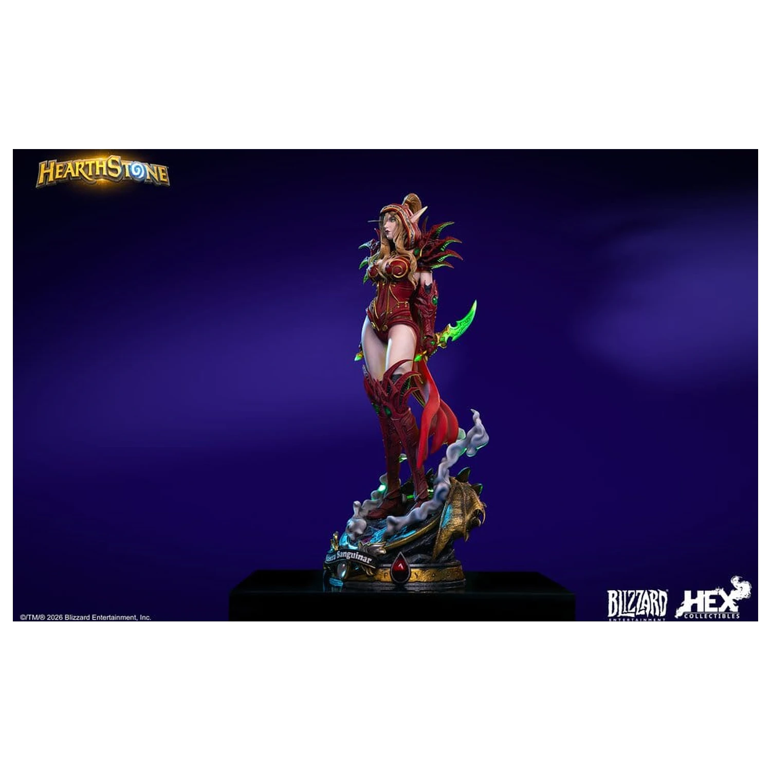 Hearthstone 1/6 socha Valeera Sanguinar 38 cm produktová fotografia