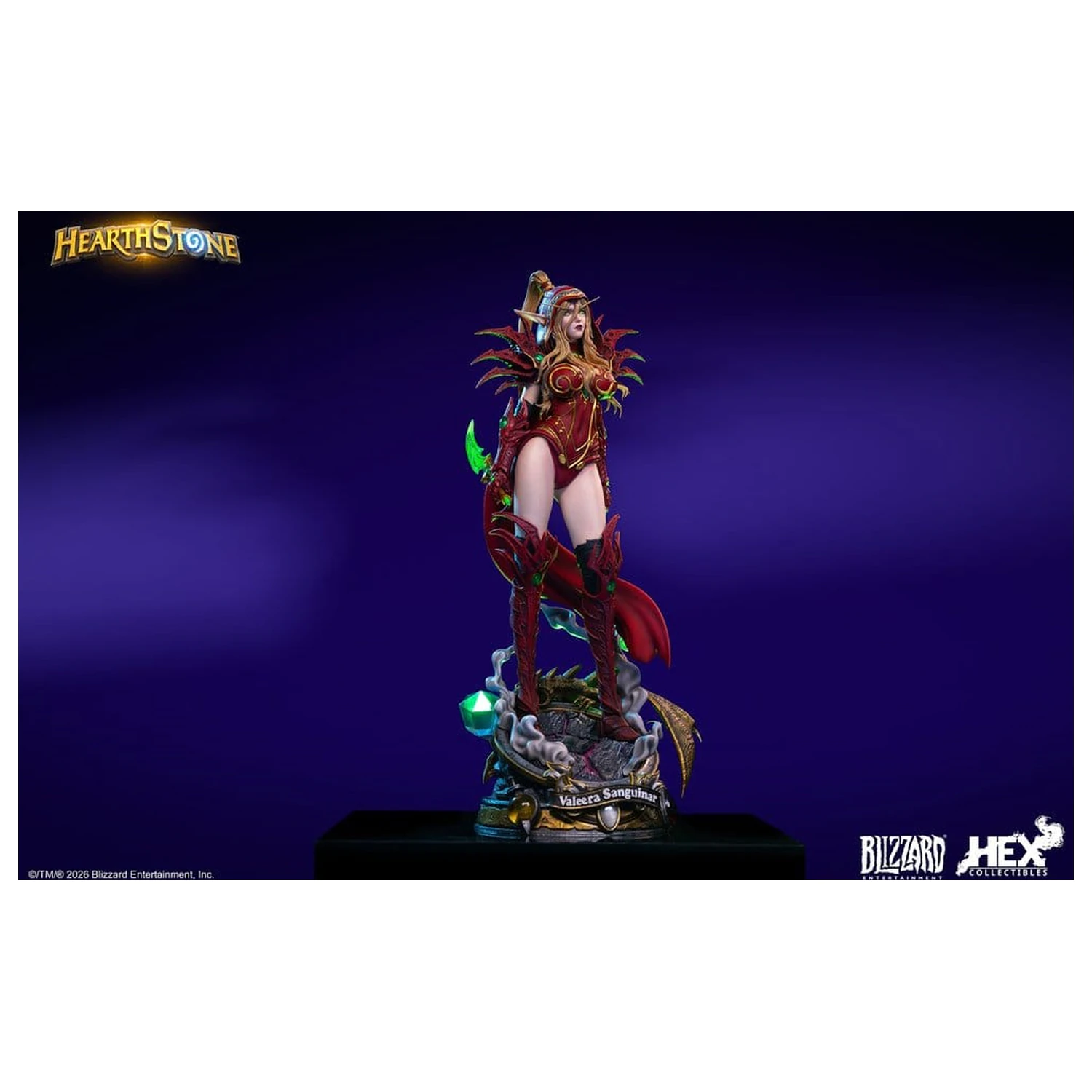 Hearthstone 1/6 socha Valeera Sanguinar 38 cm produktová fotografia