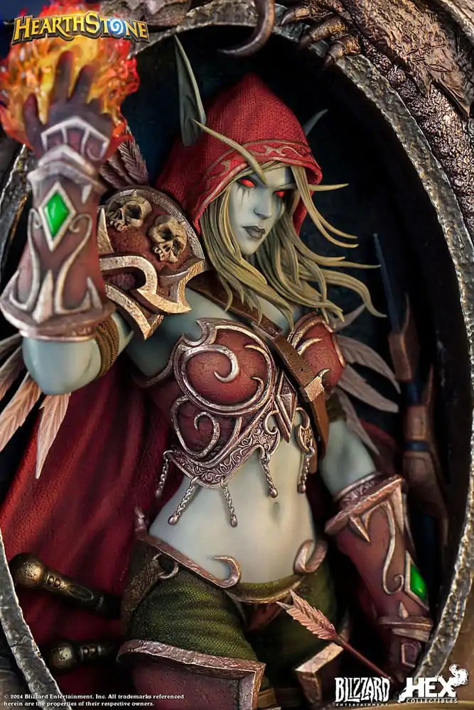Hearthstone 3D Art Frame Socha Sylvanas Windrunner 31 cm produktová fotografia