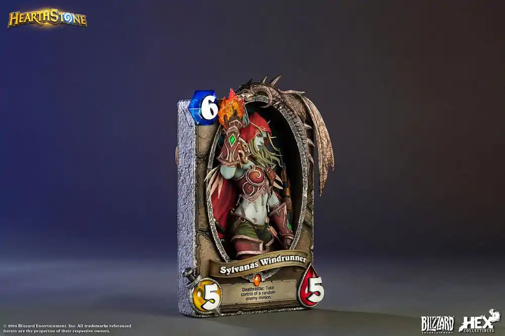 Hearthstone 3D Art Frame Socha Sylvanas Windrunner 31 cm produktová fotografia