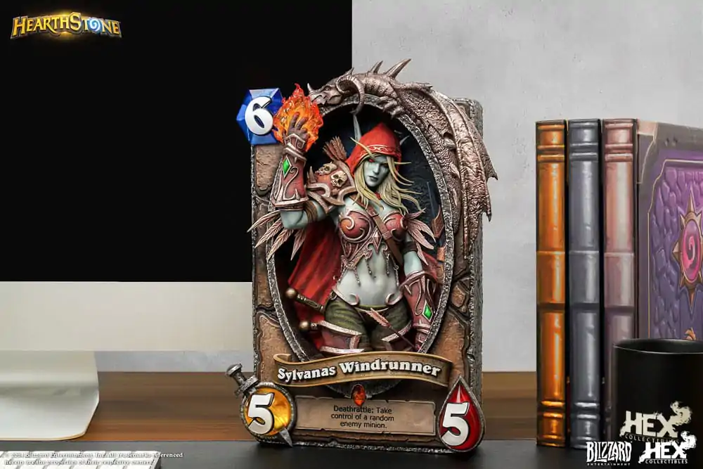 Hearthstone 3D Art Frame Socha Sylvanas Windrunner 31 cm produktová fotografia