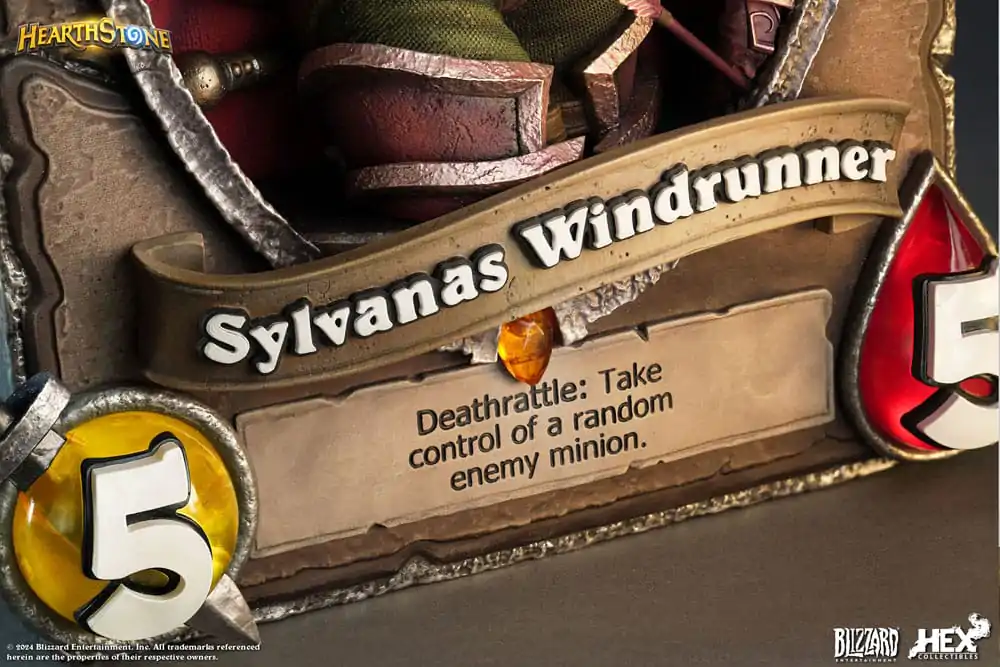 Hearthstone 3D Art Frame Socha Sylvanas Windrunner 31 cm produktová fotografia