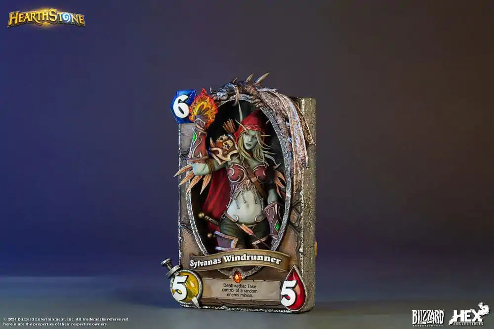 Hearthstone 3D Art Frame Socha Sylvanas Windrunner 31 cm produktová fotografia