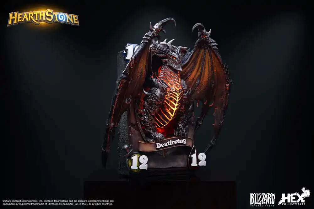 Hearthstone 3D Art Frame Socha Deathwing 34 cm produktová fotografia