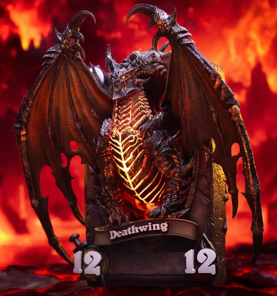 Hearthstone 3D Art Frame Socha Deathwing 34 cm produktová fotografia