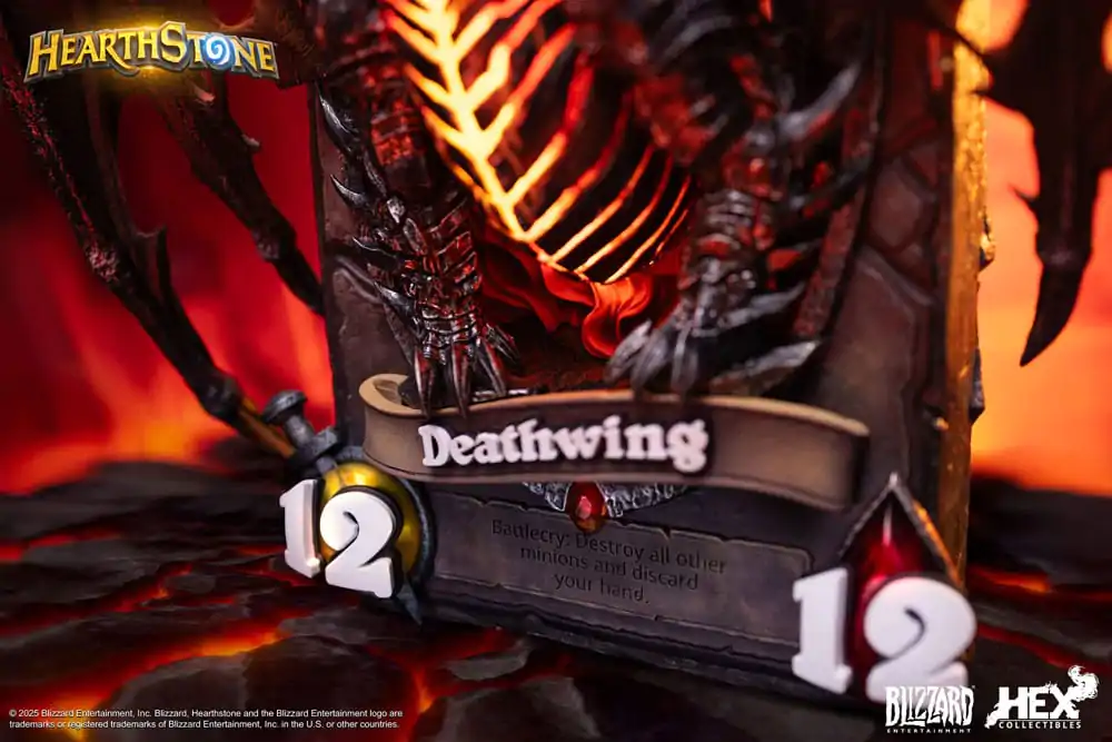 Hearthstone 3D Art Frame Socha Deathwing 34 cm produktová fotografia