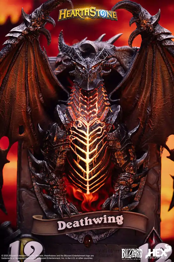 Hearthstone 3D Art Frame Socha Deathwing 34 cm produktová fotografia