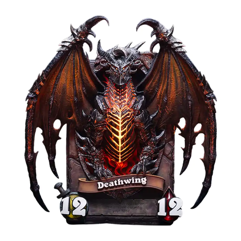 Hearthstone 3D Art Frame Socha Deathwing 34 cm produktová fotografia