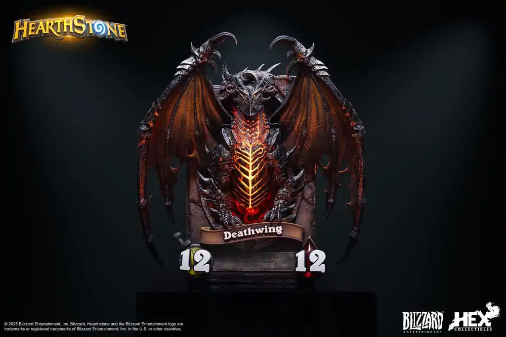 Hearthstone 3D Art Frame Socha Deathwing 34 cm produktová fotografia