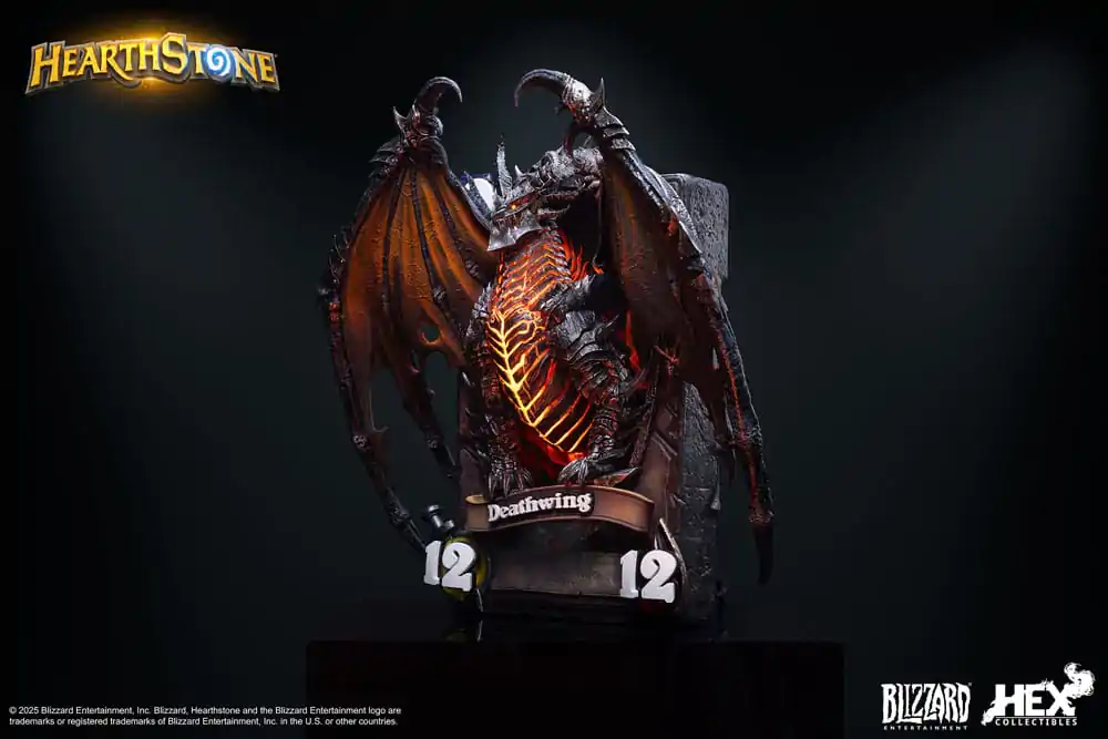 Hearthstone 3D Art Frame Socha Deathwing 34 cm produktová fotografia