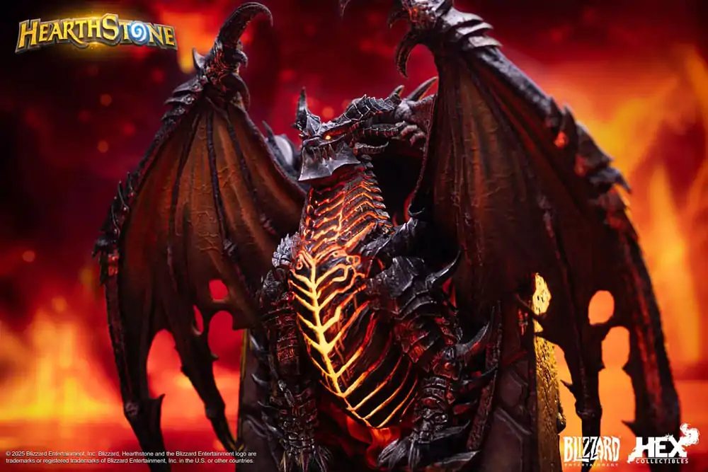 Hearthstone 3D Art Frame Socha Deathwing 34 cm produktová fotografia