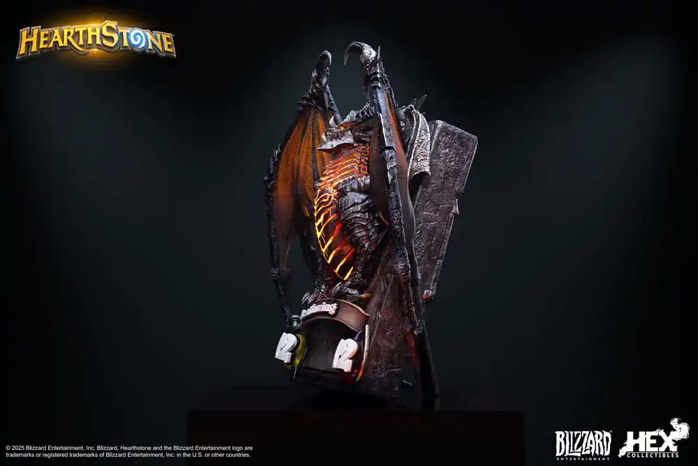 Hearthstone 3D Art Frame Socha Deathwing 34 cm produktová fotografia