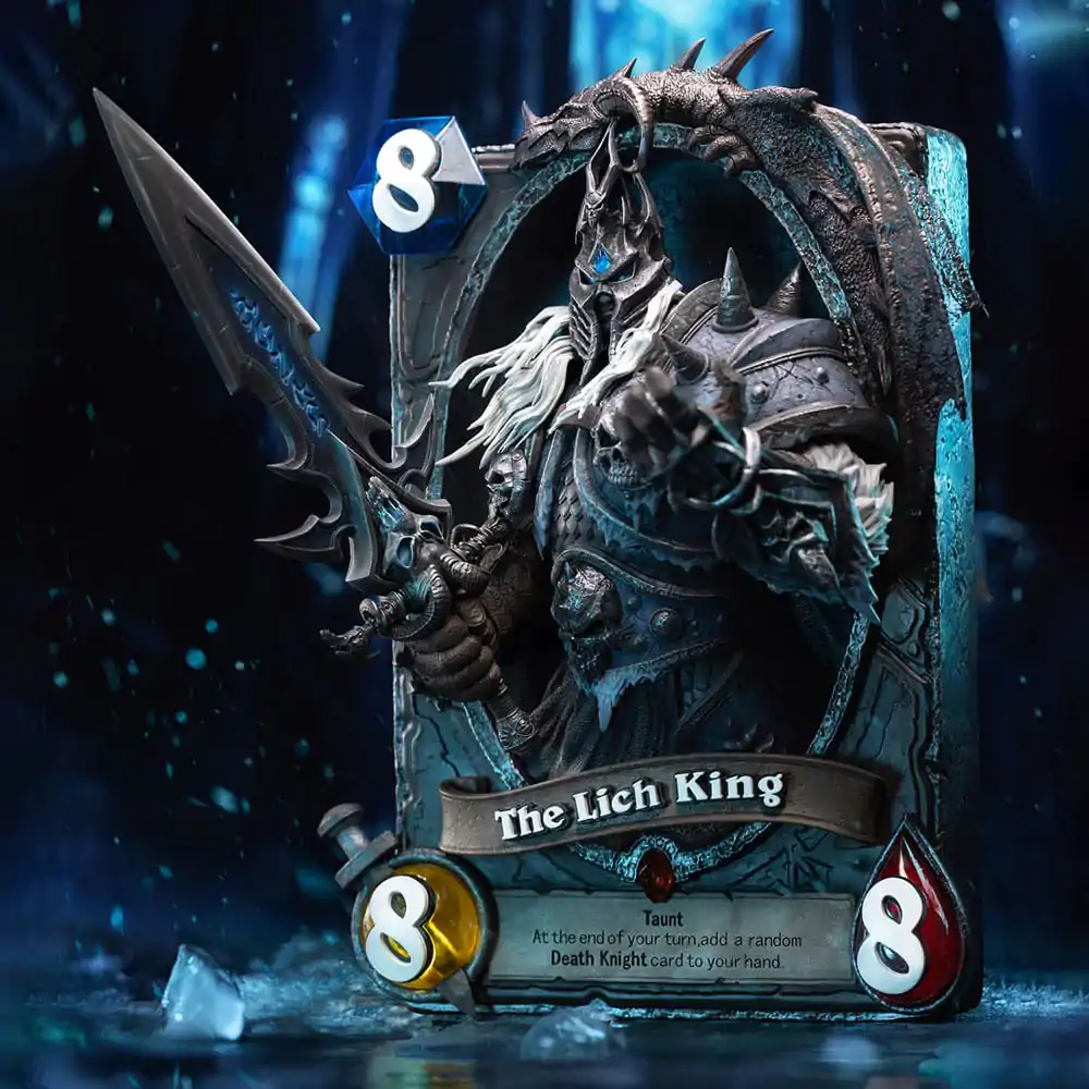 Hearthstone 3D Umelecký rám Socha The Lich King 31 cm produktová fotografia