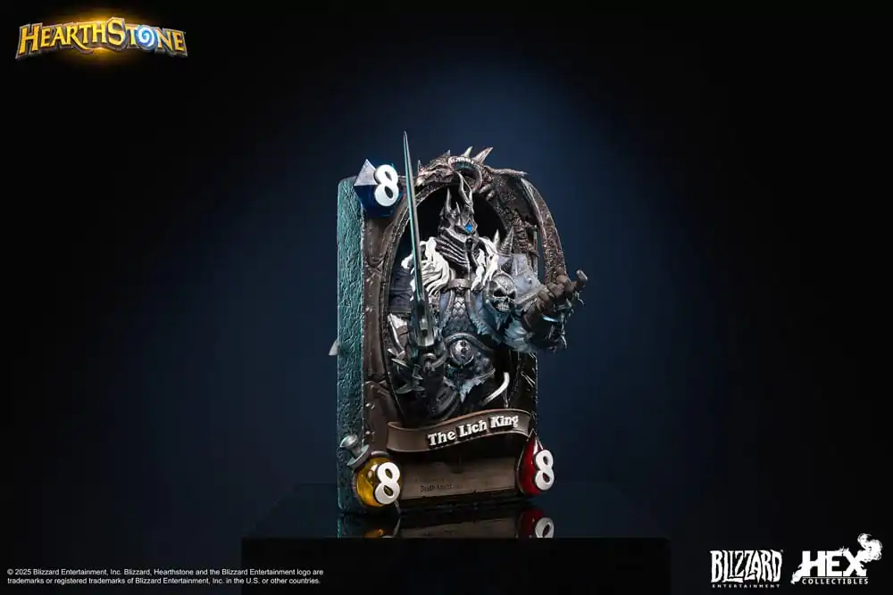 Hearthstone 3D Umelecký rám Socha The Lich King 31 cm produktová fotografia